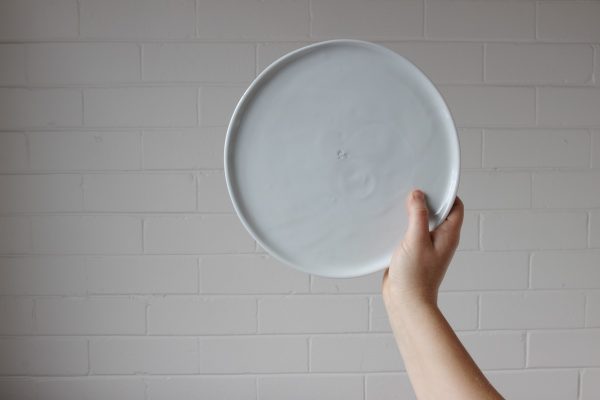 Soft Ombre Storm Blue plates, set of 4 - Image 2