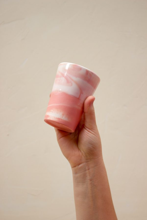 Blend Cup 8oz Coral - Image 2