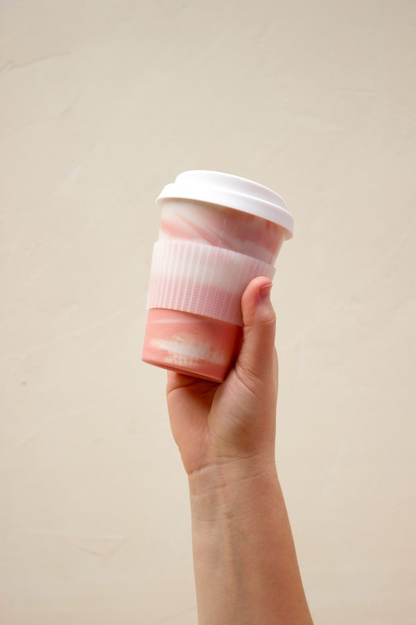 Blend Cup 8oz Coral - Image 3
