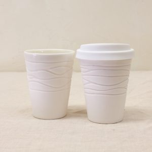 Textured Cup 12oz Crossed Wires
