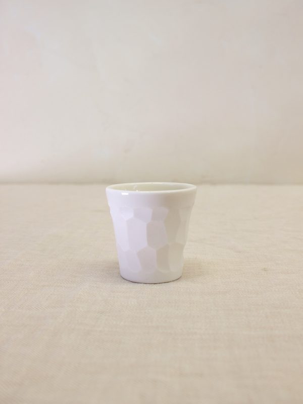 Textured Cup Espresso Carved Stone - Image 7