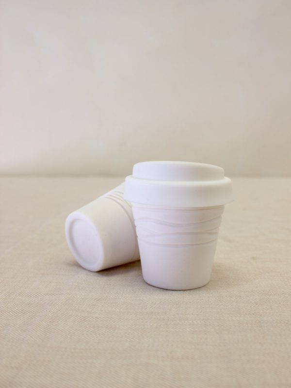 Textured Cup Espresso Crossed Wires - Image 3
