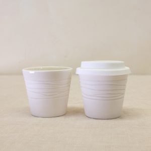 Textured Cup Piccolo Crossed Wires