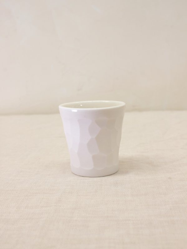 Textured Cup 6oz Carved Stone - Image 7