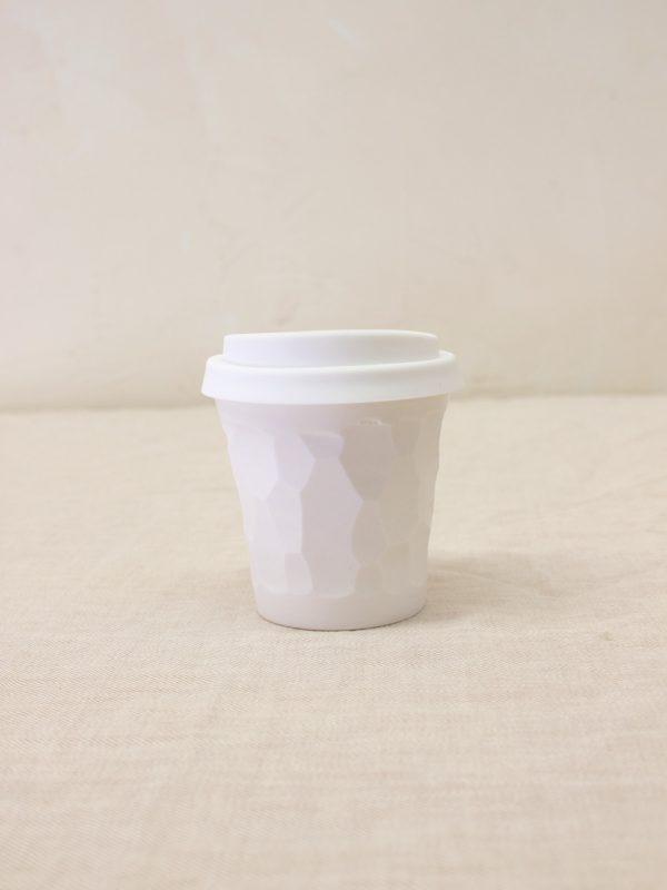 Textured Cup 6oz Carved Stone - Image 6