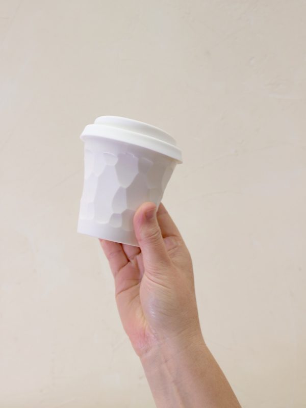 Textured Cup 6oz Carved Stone - Image 5