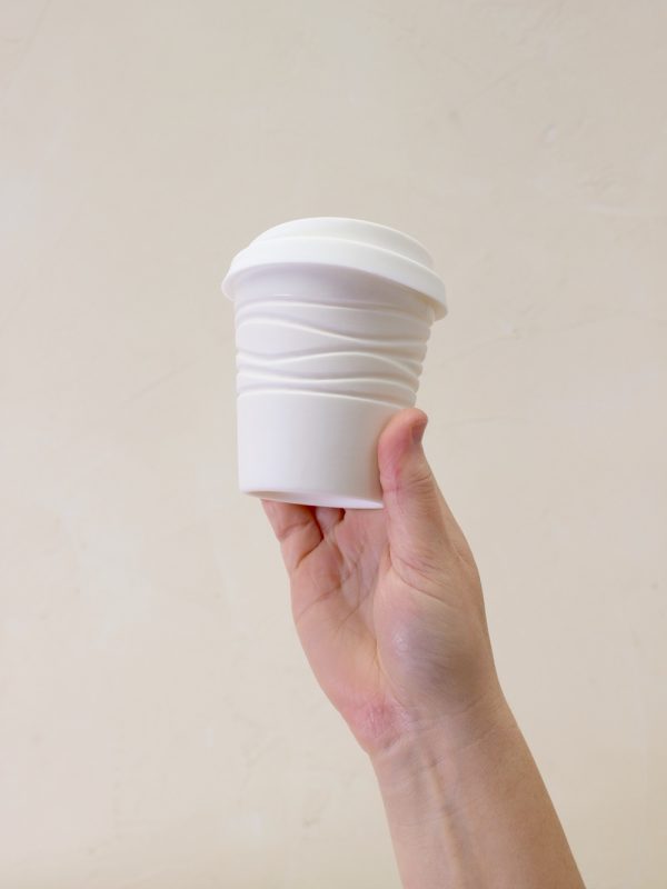 Textured Cup 6oz Crossed Wires - Image 5