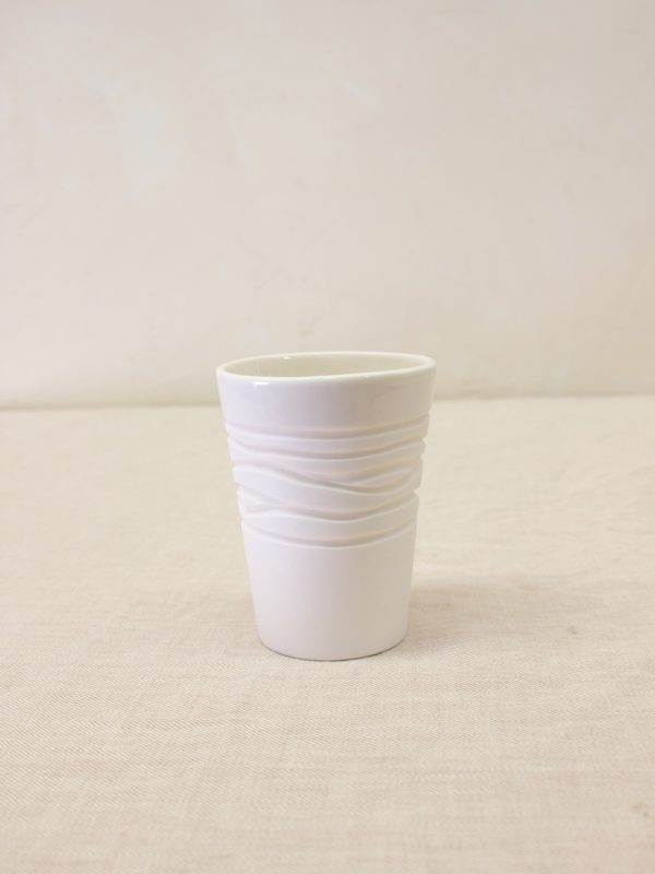 Textured Cup 8oz Crossed Wires - Image 7
