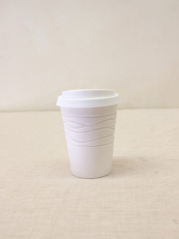 Textured Cup 8oz Crossed Wires - Image 6