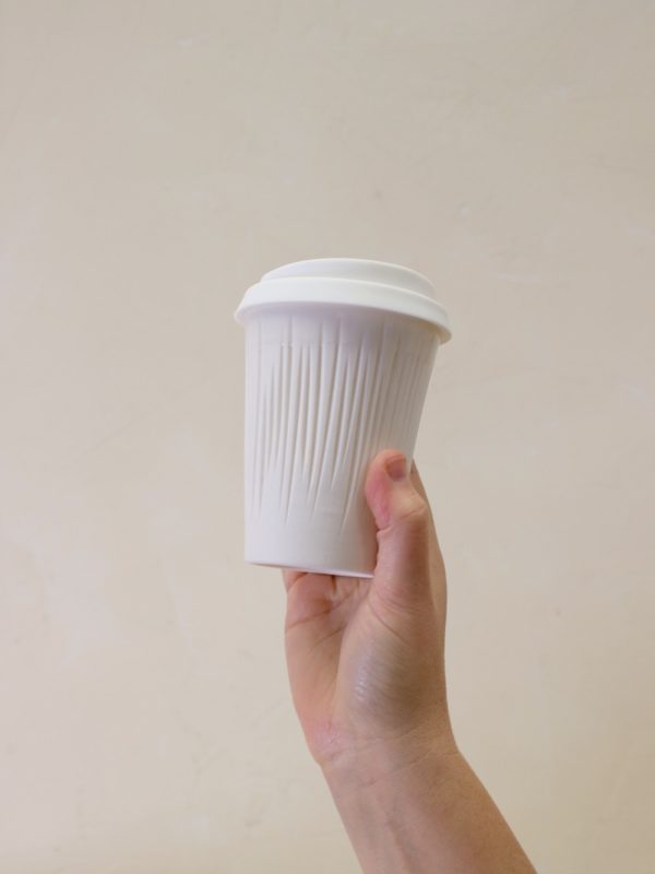 Textured Cup 8oz Long Lines - Image 5