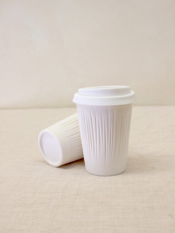 Textured Cup 8oz Long Lines - Image 3