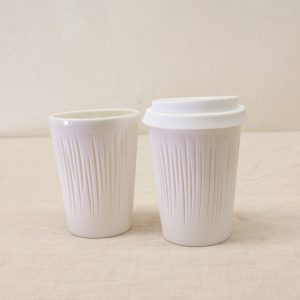 Textured Cup 8oz Long Lines