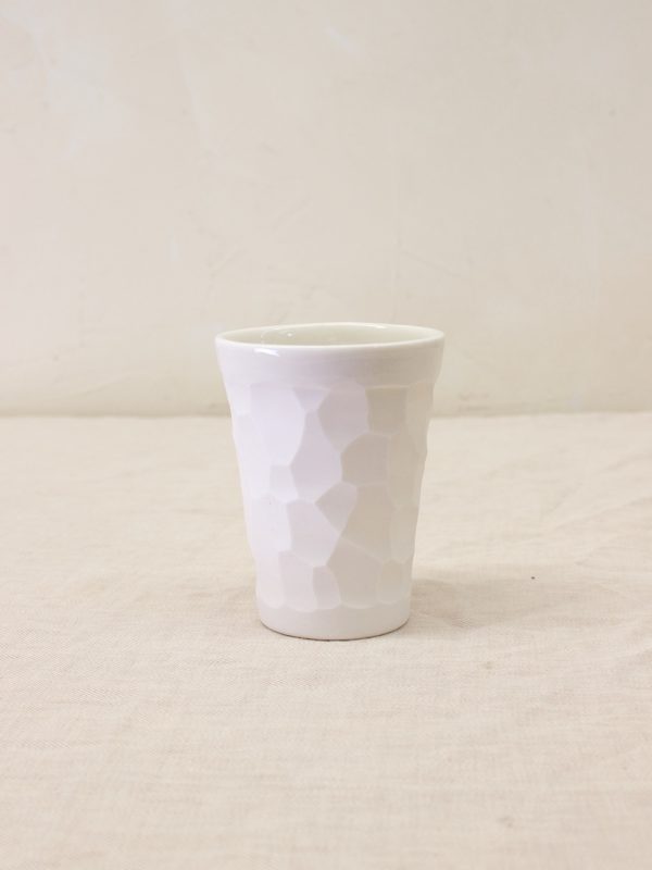 Textured Cup 12oz Carved Stone - Image 7