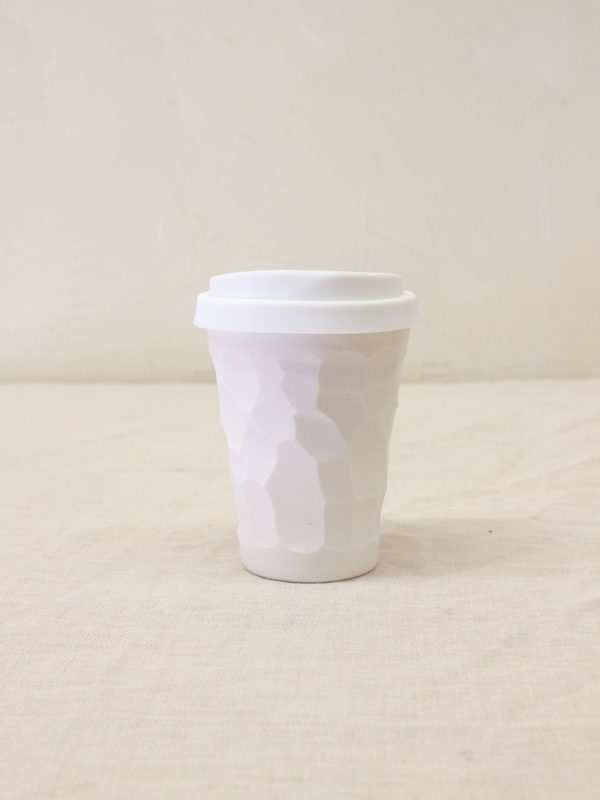 Textured Cup 12oz Carved Stone - Image 6